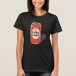 Cuba Lake New York Ny Lakelife Soda Can Cola T-Shirt