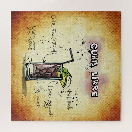 Cuba Libre 01 Puzzle (Horizontal)