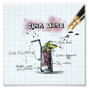 Cuba Libre Fotodruck