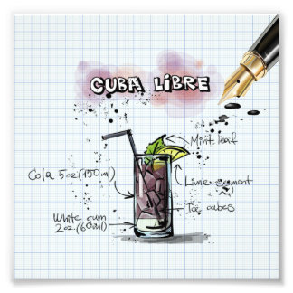 Cuba Libre Fotodruck