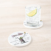 Cuba Libre Getränkeuntersetzer (Seite)