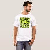 Cuba Libre, Highball Cocktail T-Shirt (Vorne ganz)