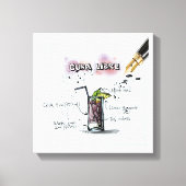 Cuba Libre Leinwanddruck (Vorderseite)