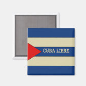 Cuba Libre Magnet (Vorderseite/Rückseite)