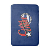 Cuba Libre Motto Badematte (Vorderseite Vertikal)