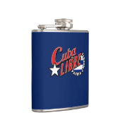 Cuba Libre Motto Flachmann (Rechts)