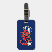 Cuba Libre Motto Gepäckanhänger (Vorderseite vertikal)