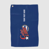 Cuba Libre Motto   Golfhandtuch (Vorderseite)
