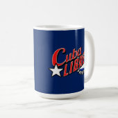 Cuba Libre Motto Kaffeetasse (VorderseiteRechts)