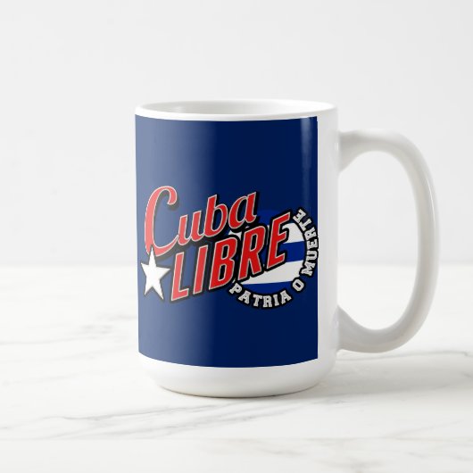 Cuba Libre Motto Kaffeetasse (Rechts)