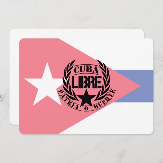 Cuba Libre Motto Laurels (Vorne/Hinten)