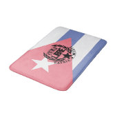 Cuba Libre Motto Laurels Badematte (Schrägansicht)
