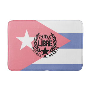 Cuba Libre Motto Laurels Badematte