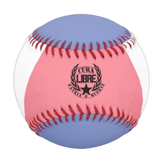 Cuba Libre Motto Laurels Baseball (Rückseite)