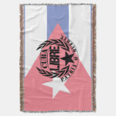 Cuba Libre Motto Laurels Decke (Vorderseite Vertikal)