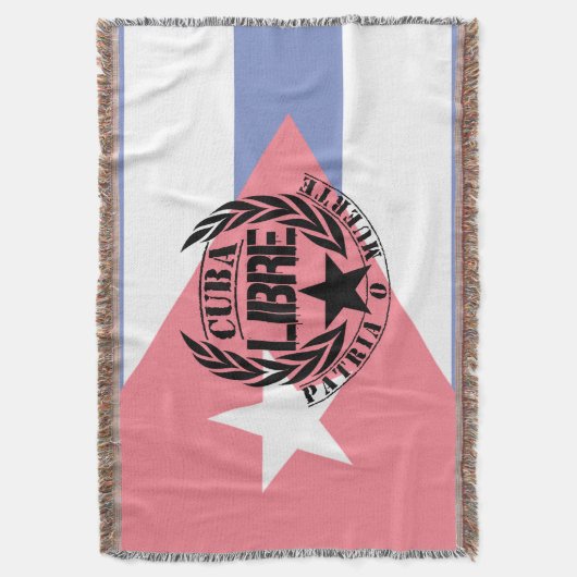 Cuba Libre Motto Laurels Decke (Vorderseite Vertikal)