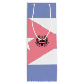 Cuba Libre Motto Laurels Geschenktüte Für Weinflaschen (Rückseite)