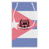 Cuba Libre Motto Laurels Kleine Geschenktüte (Rückseite)