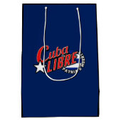 Cuba Libre Motto Mittlere Geschenktüte (Rückseite)