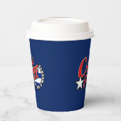 Cuba Libre Motto Pappbecher (Links)