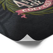 Cuba Libre Rezept Poster (Ecke)