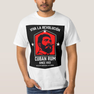 Cuba Libre Rum Drinkers Revolution T - Shirt