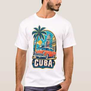 Cuba Mid-Century Insel T-Shirt