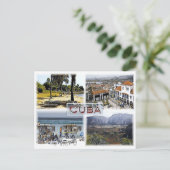 Cuba - Mosaic - Postkarte (Stehend Vorderseite)