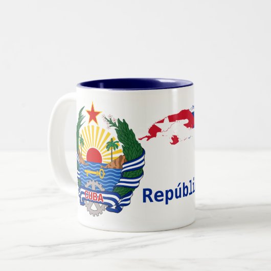 Cuba Mug / Kuba Tasse (Vorderseite Links)