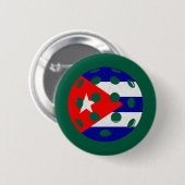 Cuba pickleball button (Vorne & Hinten)