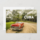 Cuba Postkarte (Vorne/Hinten)