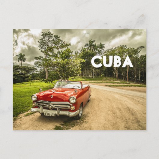 Cuba Postkarte (Vorderseite)