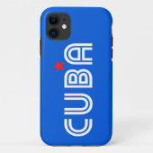 Cuba Retro Case-Mate iPhone Hülle (Rückseite)