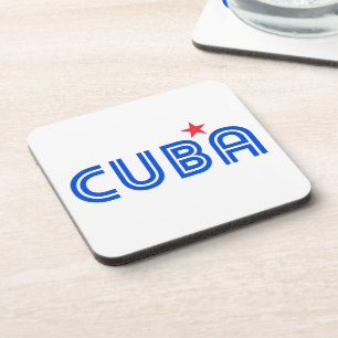 Cuba Retro Getränkeuntersetzer