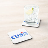 Cuba Retro Getränkeuntersetzer (Rechte Seite)