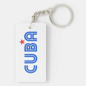 Cuba Retro Schlüsselanhänger (Rückseite)