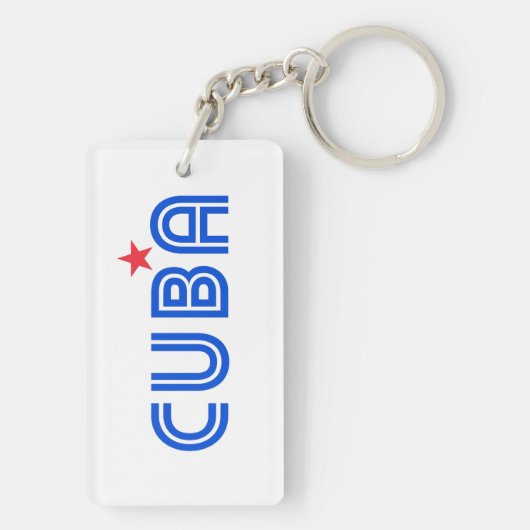 Cuba Retro Schlüsselanhänger (Rückseite)