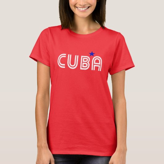 Cuba Retro T - Shirt (Vorderseite)