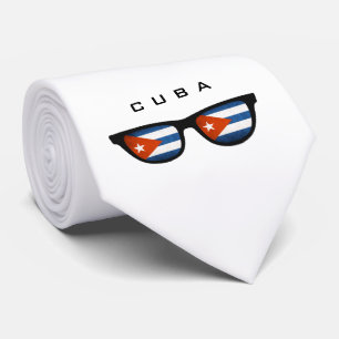 Cuba Shades - benutzerdefinierte Text- und Krawatt Krawatte