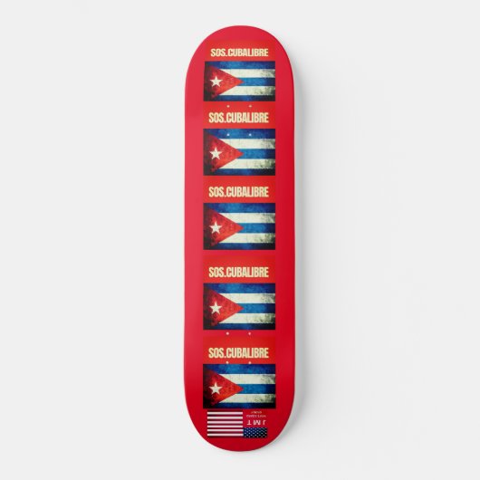 CUBA Skateboard (Vorderseite)