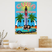 Cuba Spring Break 1962 Poster (Küche)