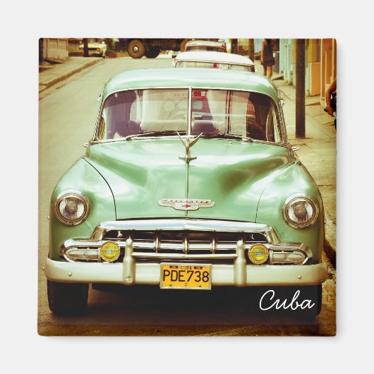 Cuba Square Magnet (Vorne)