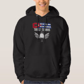 Cuba Table Tennis Support Cuban Ping Pong Team Hoodie (Vorderseite)