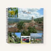 Cuba Travel Destination Notebook Notizblock (Vorderseite)