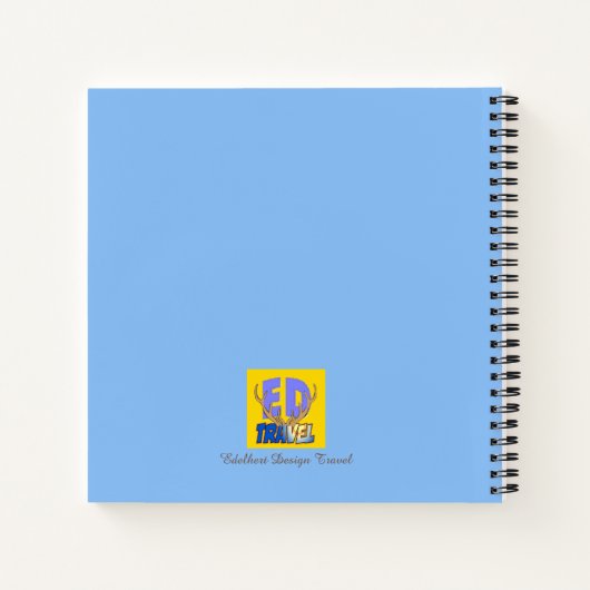 Cuba Travel Destination Notebook Notizblock (Rückseite)