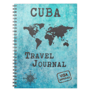 Cuba Travel Journal Reiseplaner Notizblock