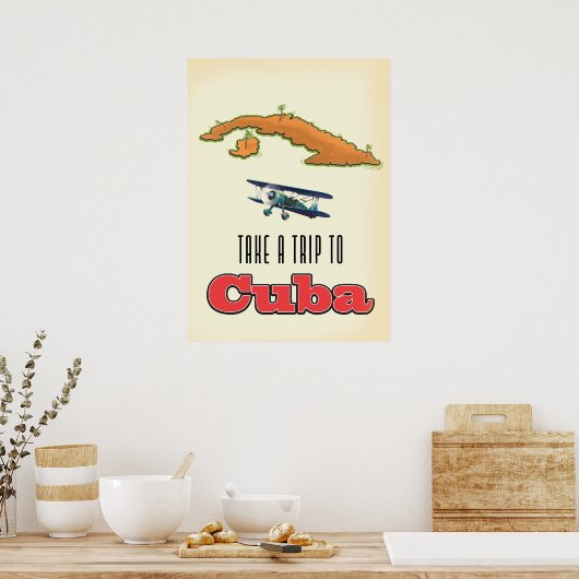 Cuba Vacation Poster (Küche)
