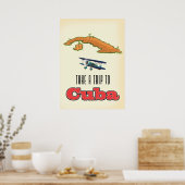 Cuba Vacation Poster (Küche)