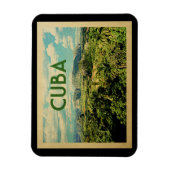 Cuba Vintage Travel Magnet (Vertikal)