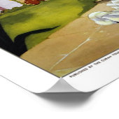 Cuba Vintage Travel Poster (Ecke)